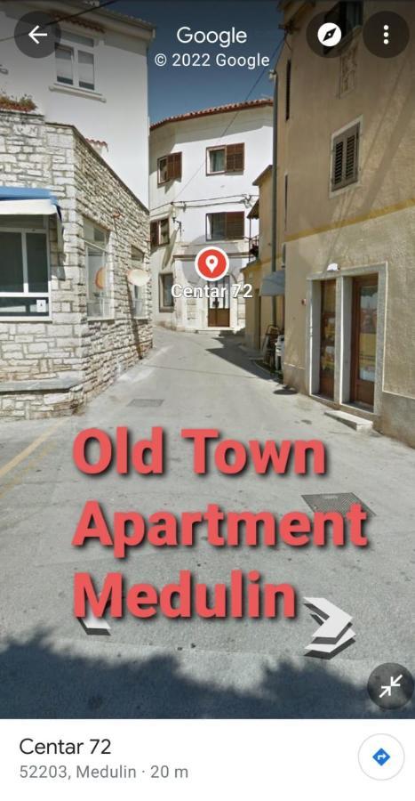 Old Town Apartment Медулин Экстерьер фото